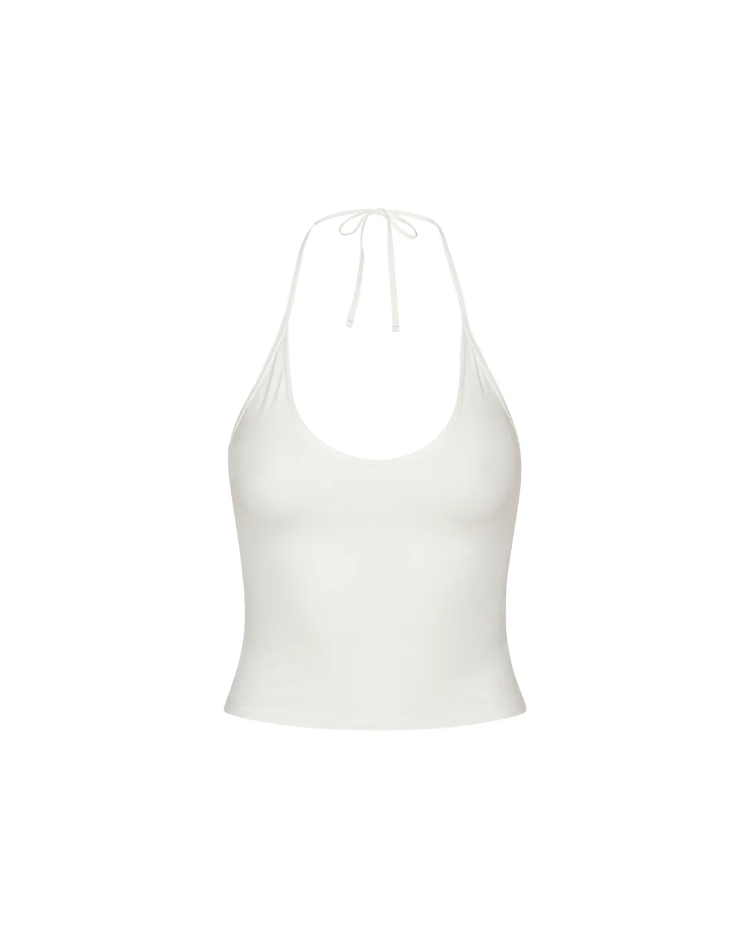 Neaty Halter Tank Top - White - Image 6