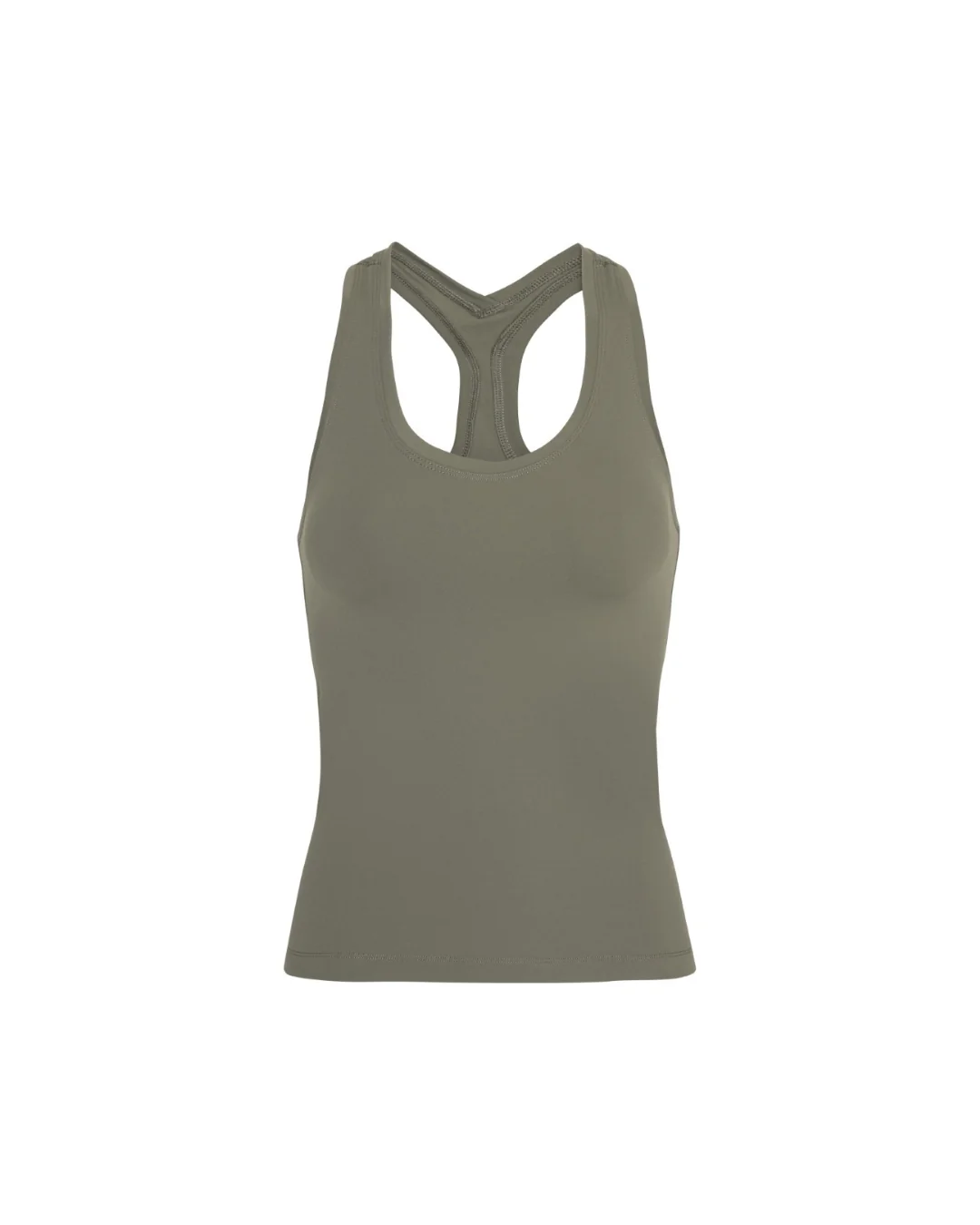 Neaty Racer Tank Top - Olive Green - Image 5