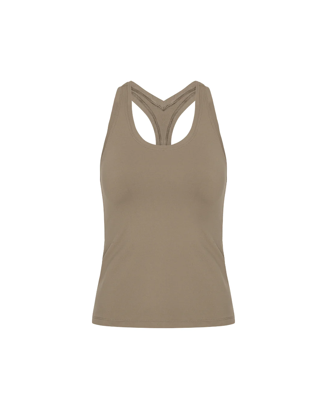 Neaty Racer Tank Top - Sand Beige - Image 4
