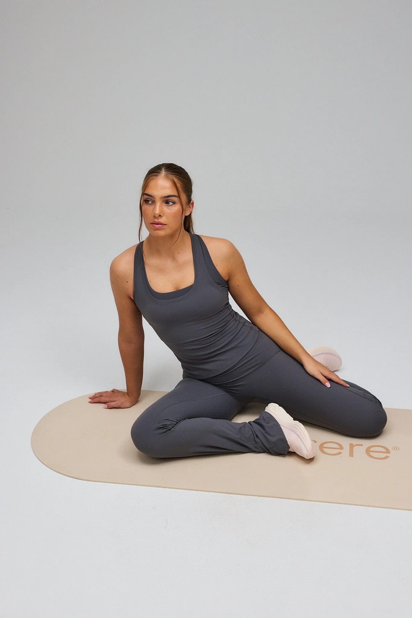Neaty Racer Tank Top - Space Grey - Image 5