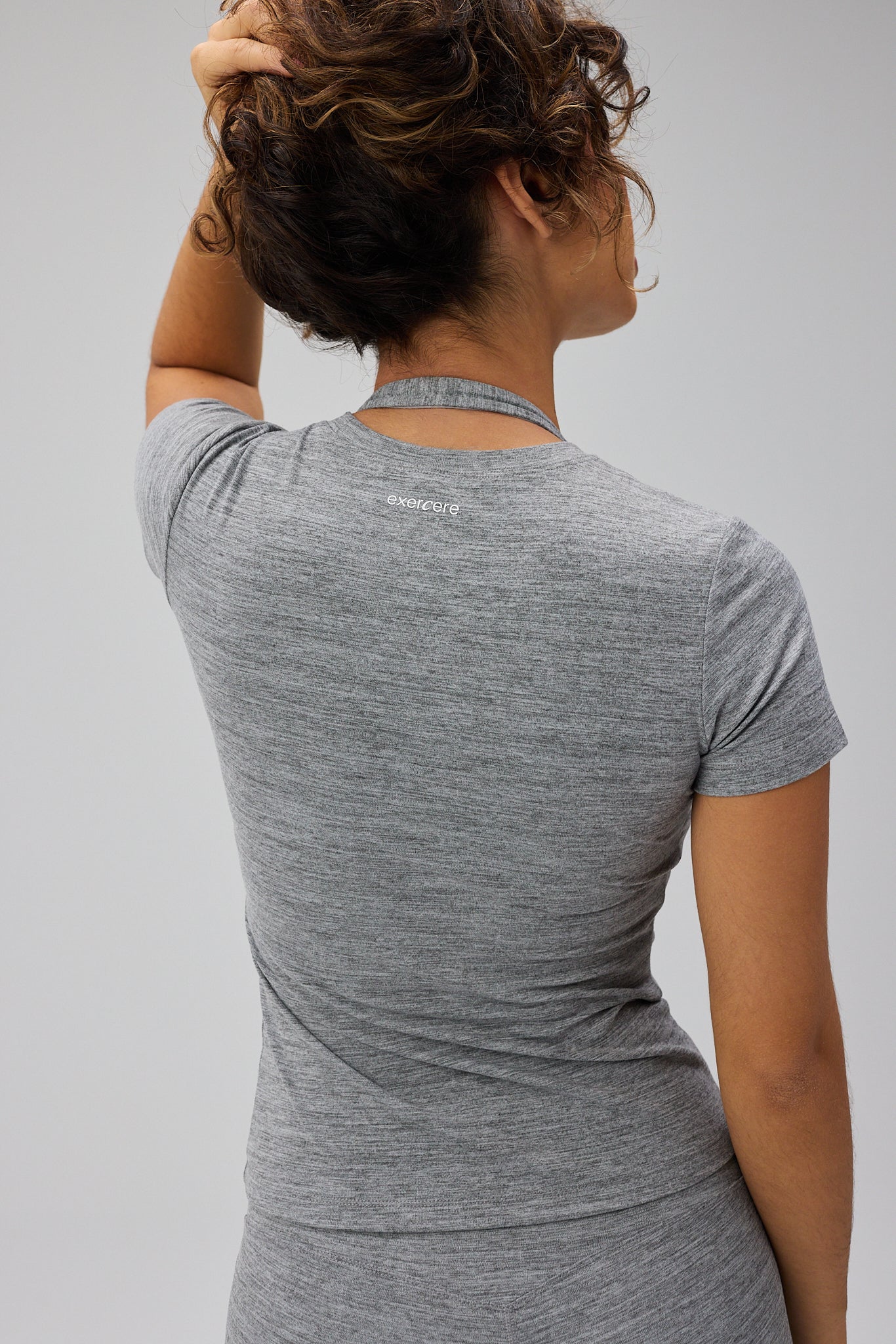 Neaty Tee - Grey Melange - Image 2