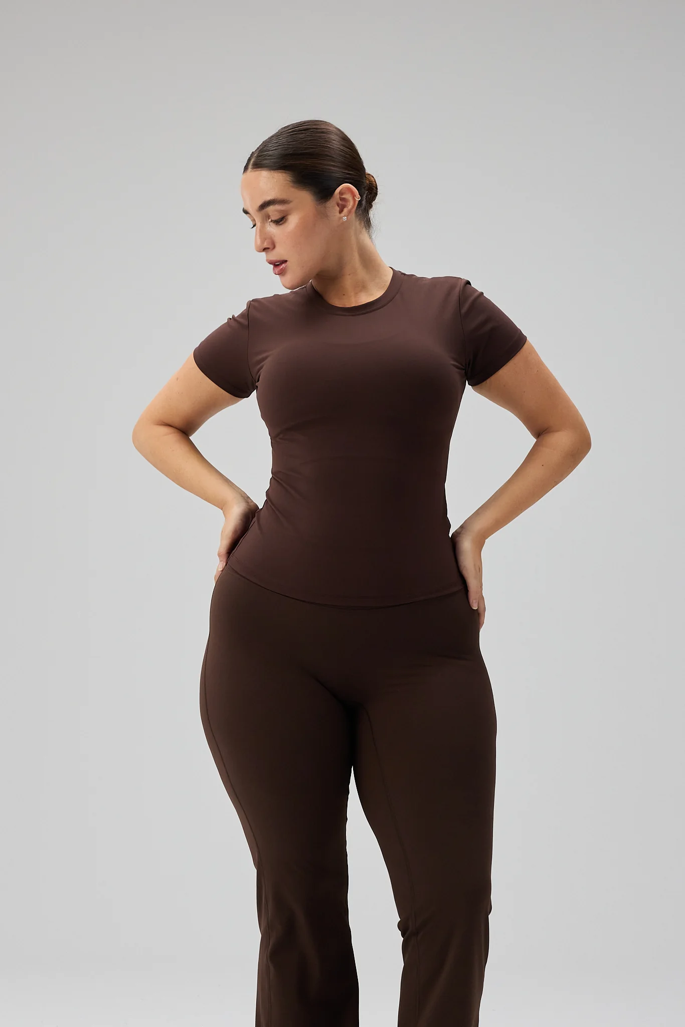 Flare Pants - Pecan Brown - Image 10