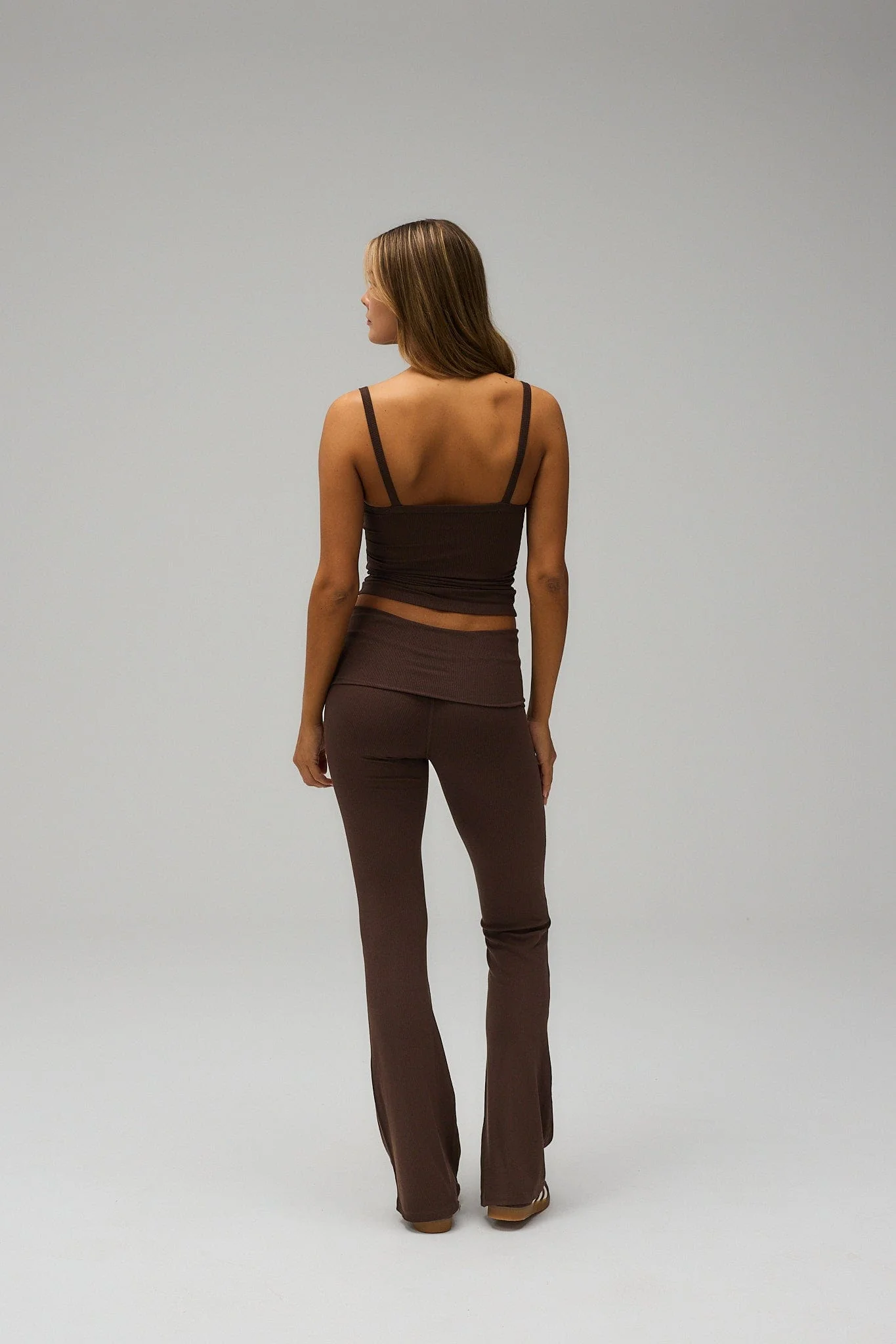 Rib Tank Top - Pecan Brown - Image 8