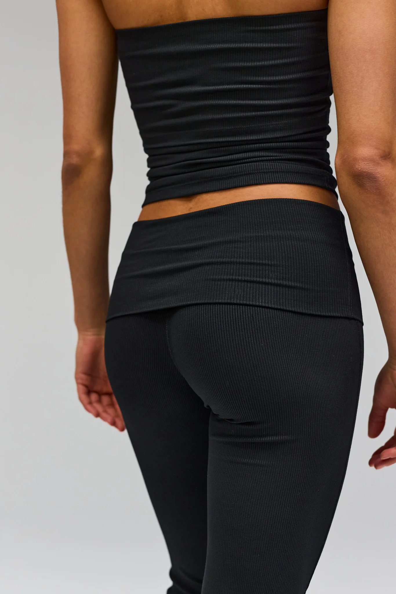 Rib Tube Top - Black - Image 6