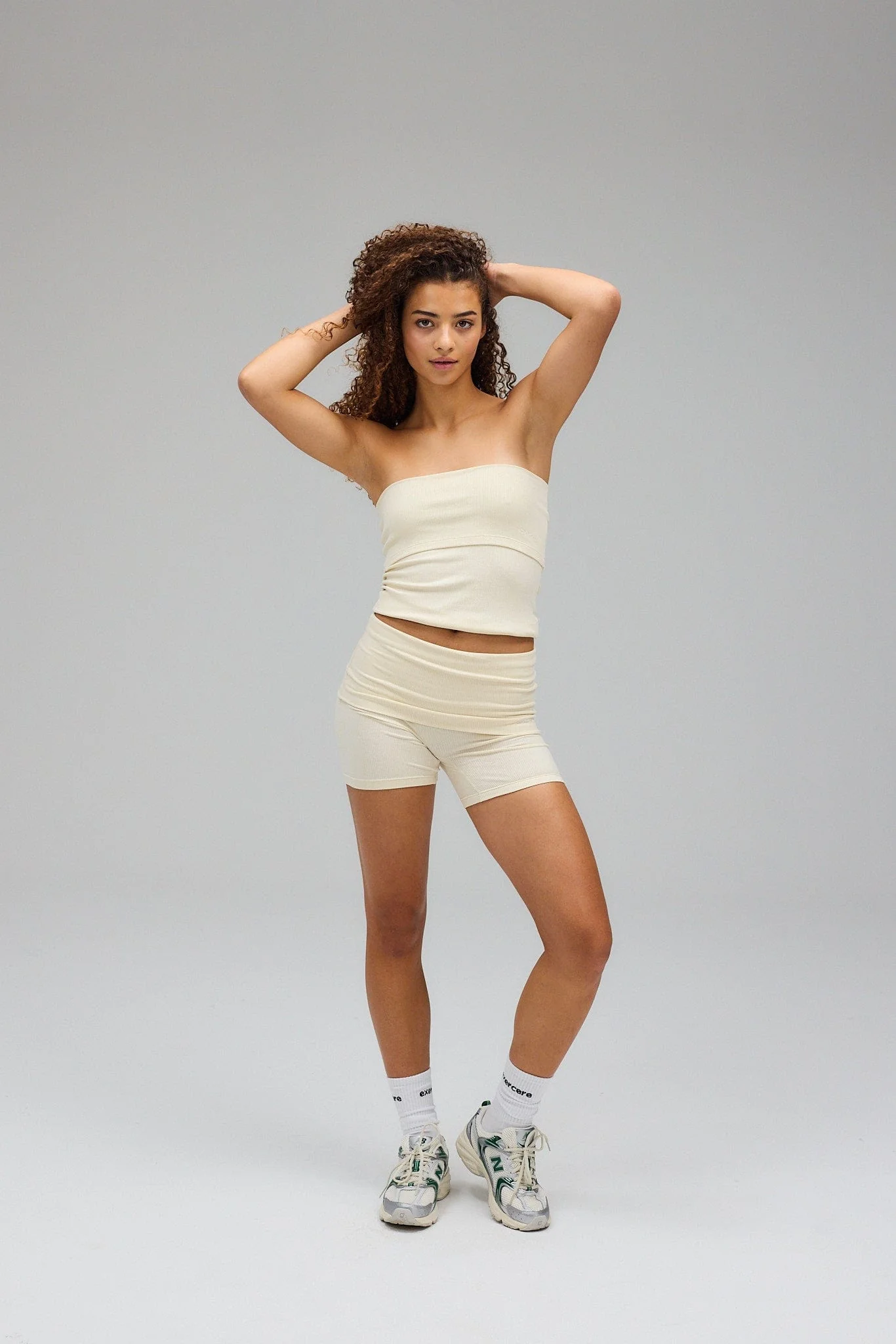 Rib Tube Top - Honey - Image 3