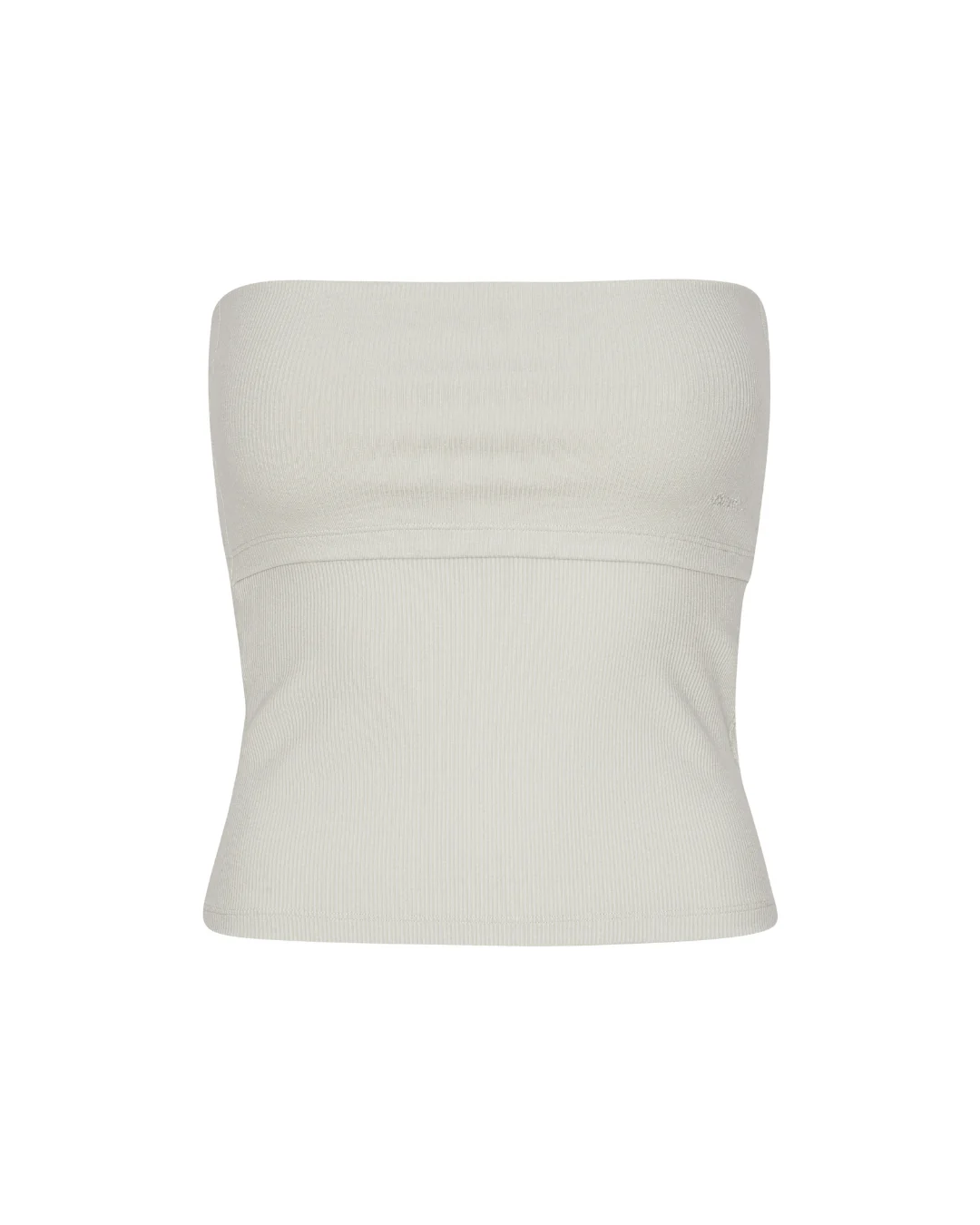 Rib Tube Top - Vanilla - Image 3