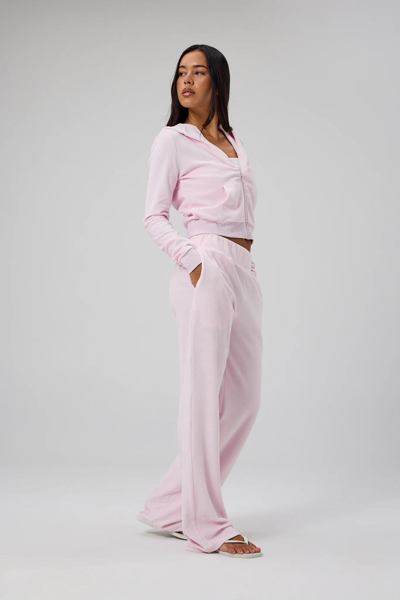 RS Transit Zip Hoodie - Soft Pink - Image 10