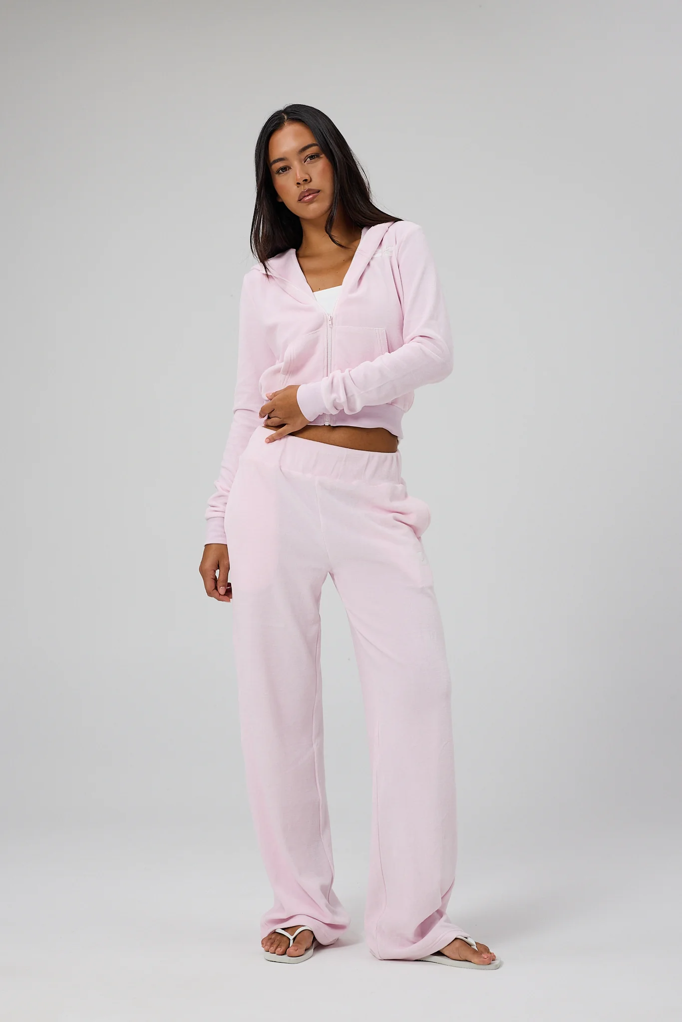 RS Transit Zip Hoodie - Soft Pink - Image 4