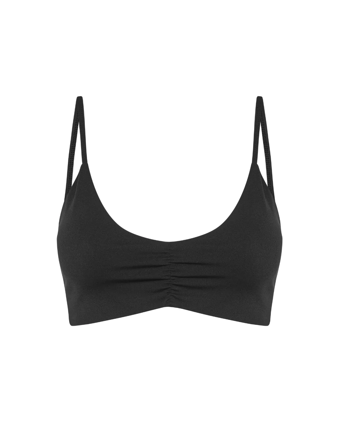 Scrunch Bra - Black - Image 5