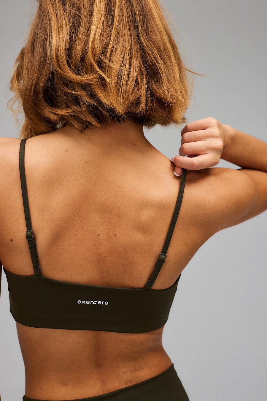 Scrunch Bra - Forest Green - Image 5