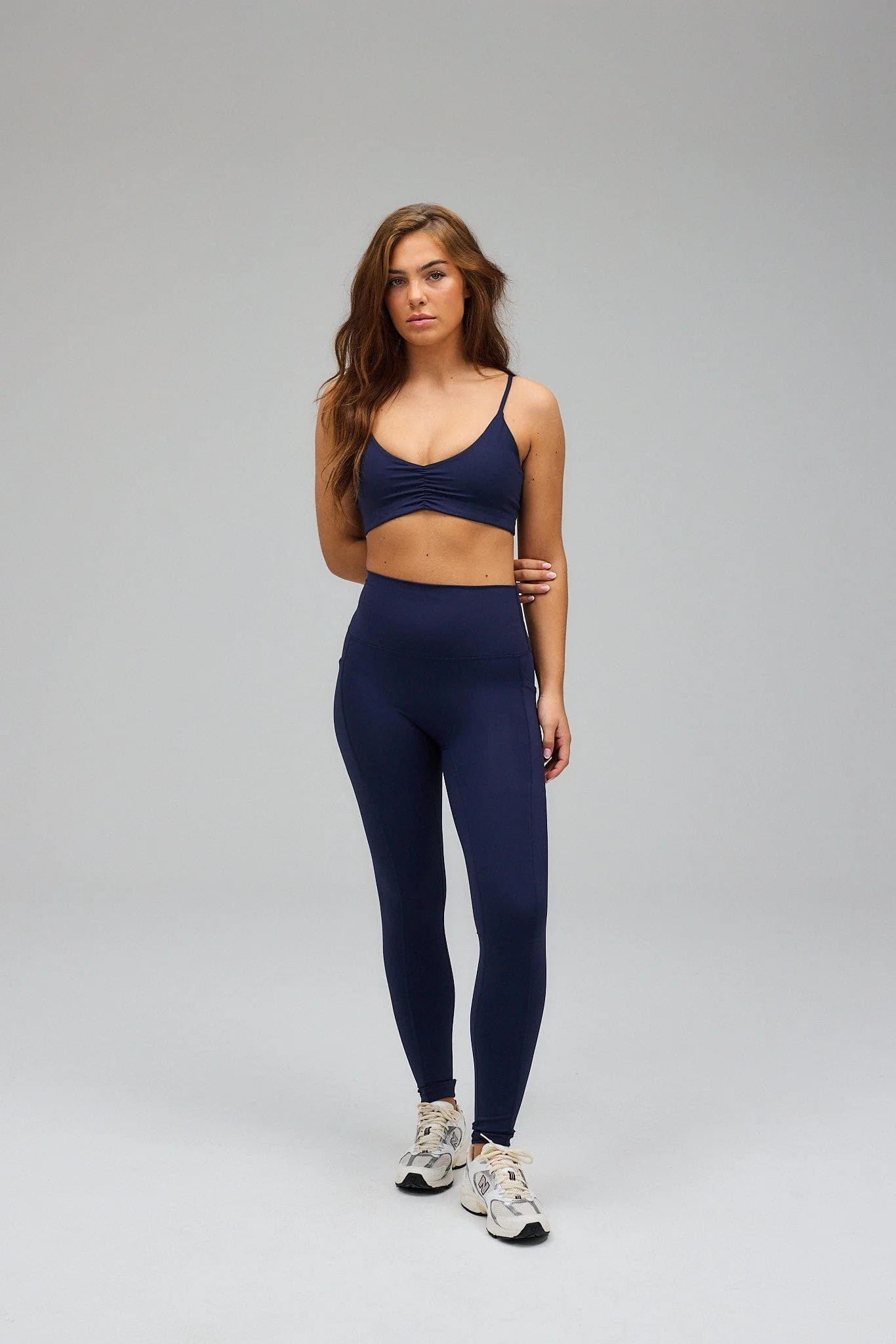 Scrunch Bra - Navy - Image 6