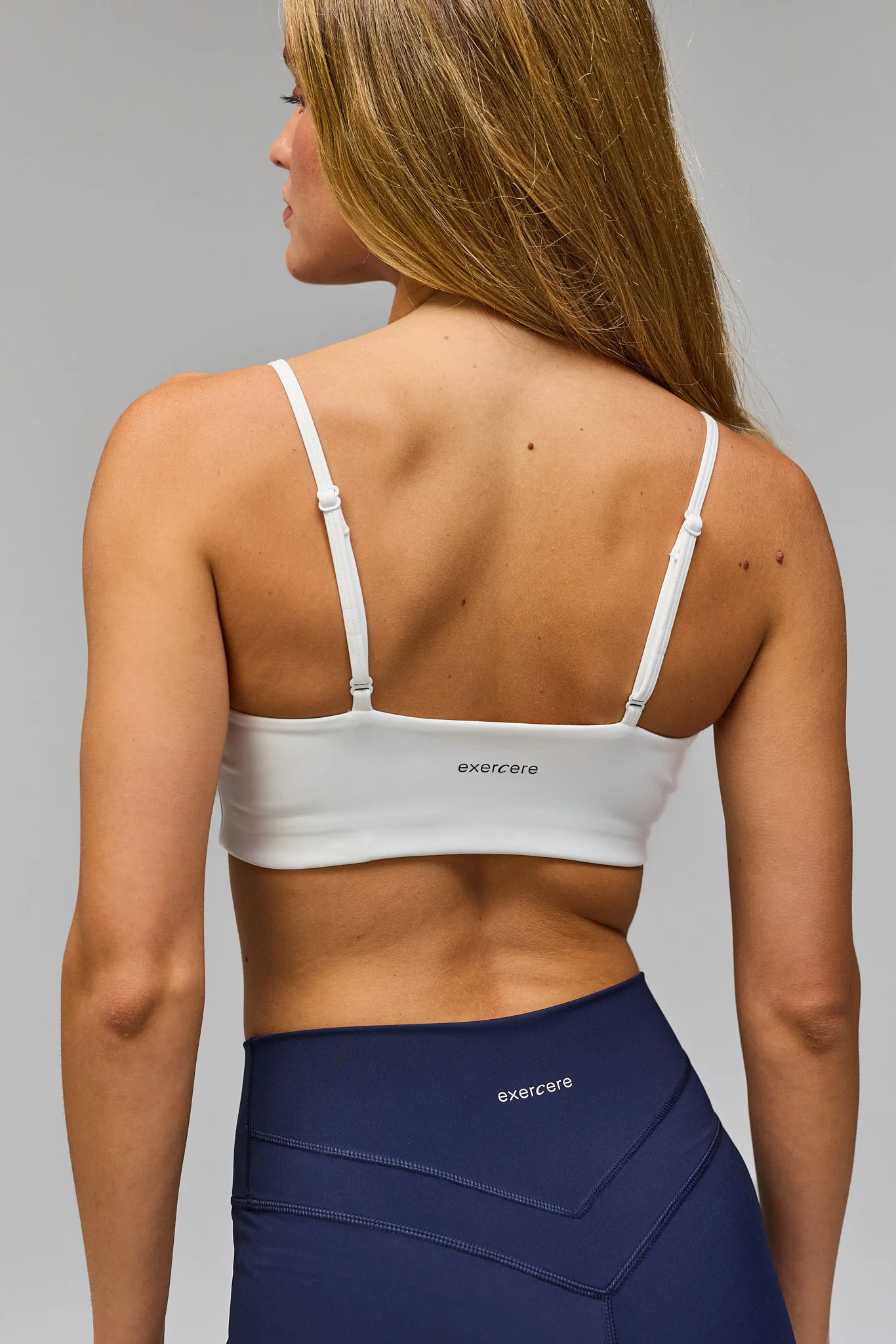 Scrunch Bra - White - Image 5