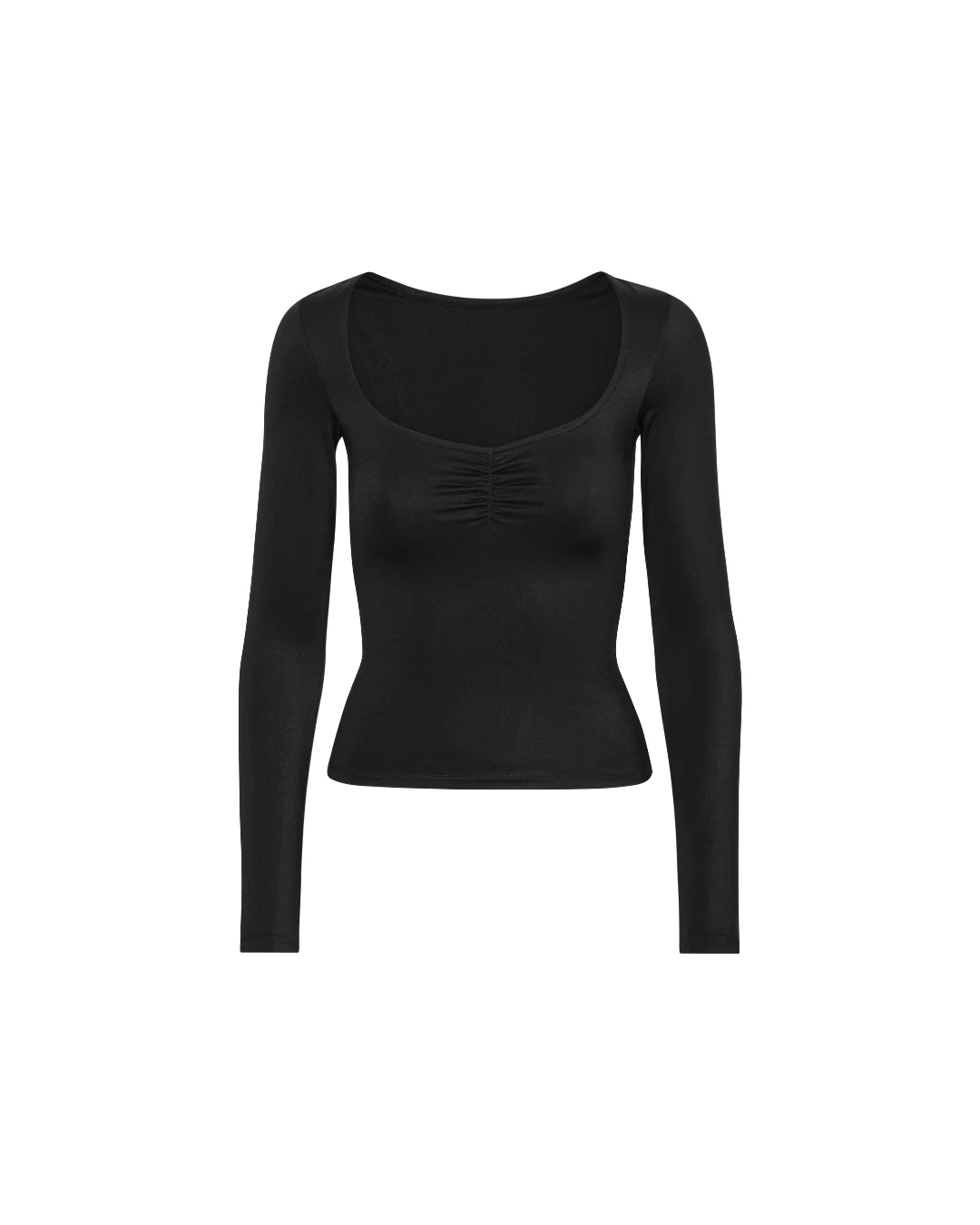 Scrunch Long Sleeve - Black - Image 5