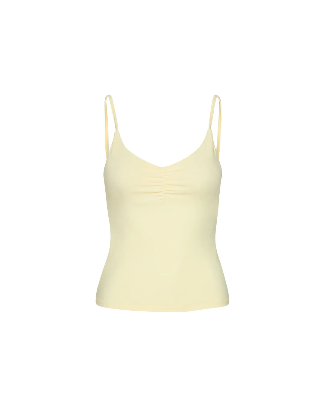 Scrunch Tank Top - Lemon - Image 6