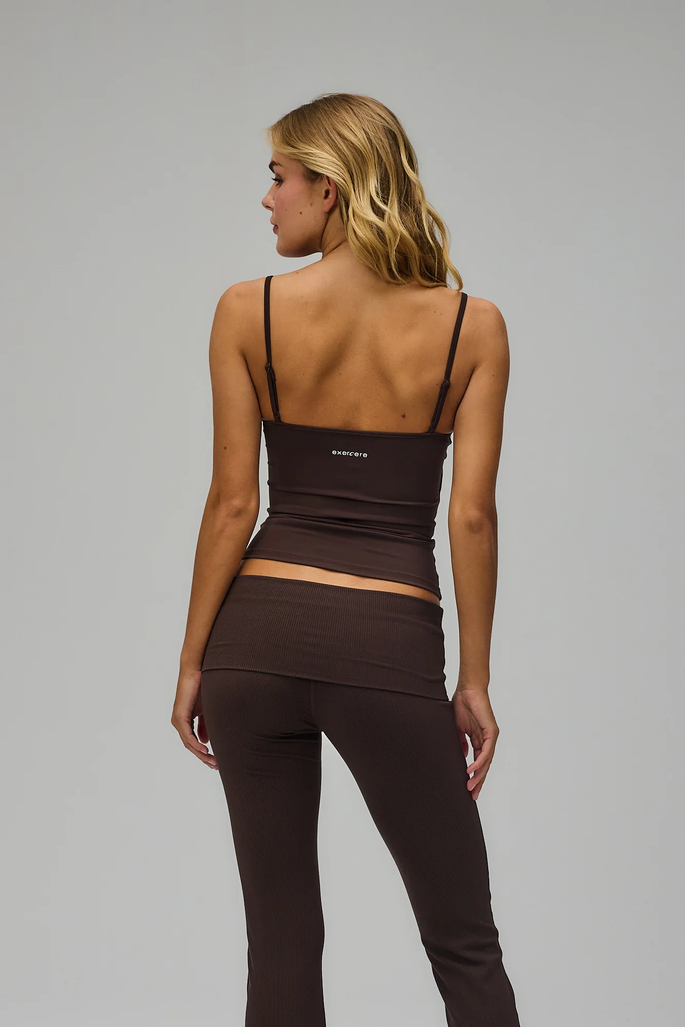 Scrunch Tank Top - Pecan Brown - Image 8