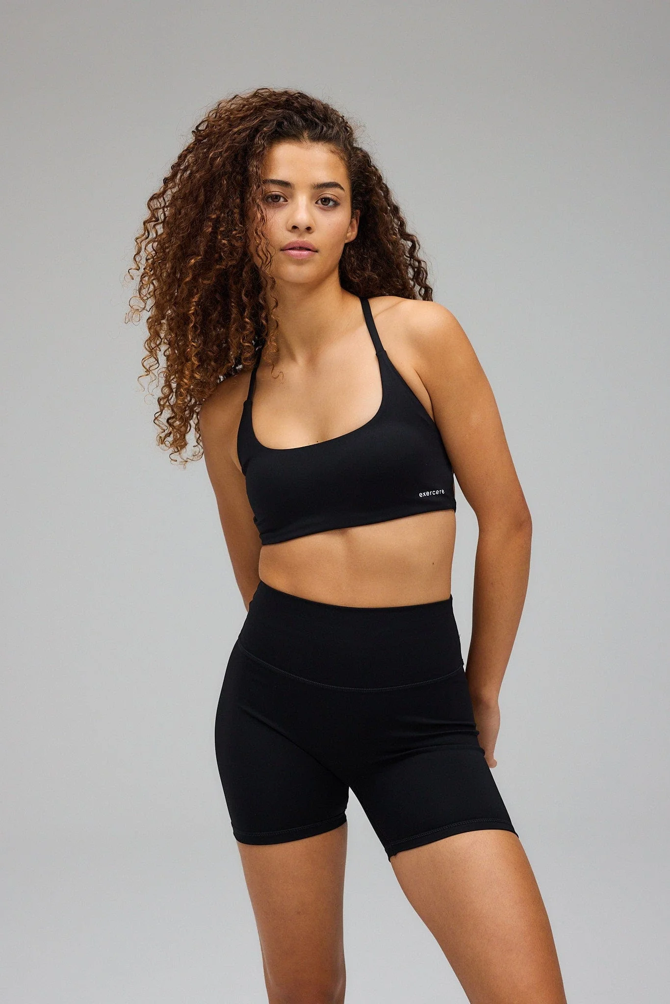 Sculpt Scrunch Shorts - Black - Image 6