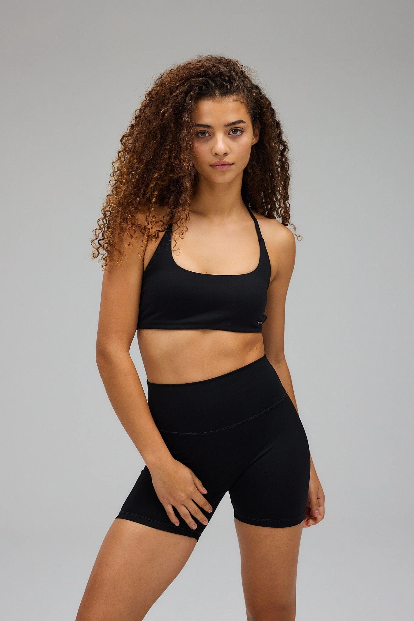 Sculpt Scrunch Shorts - Black - Image 8