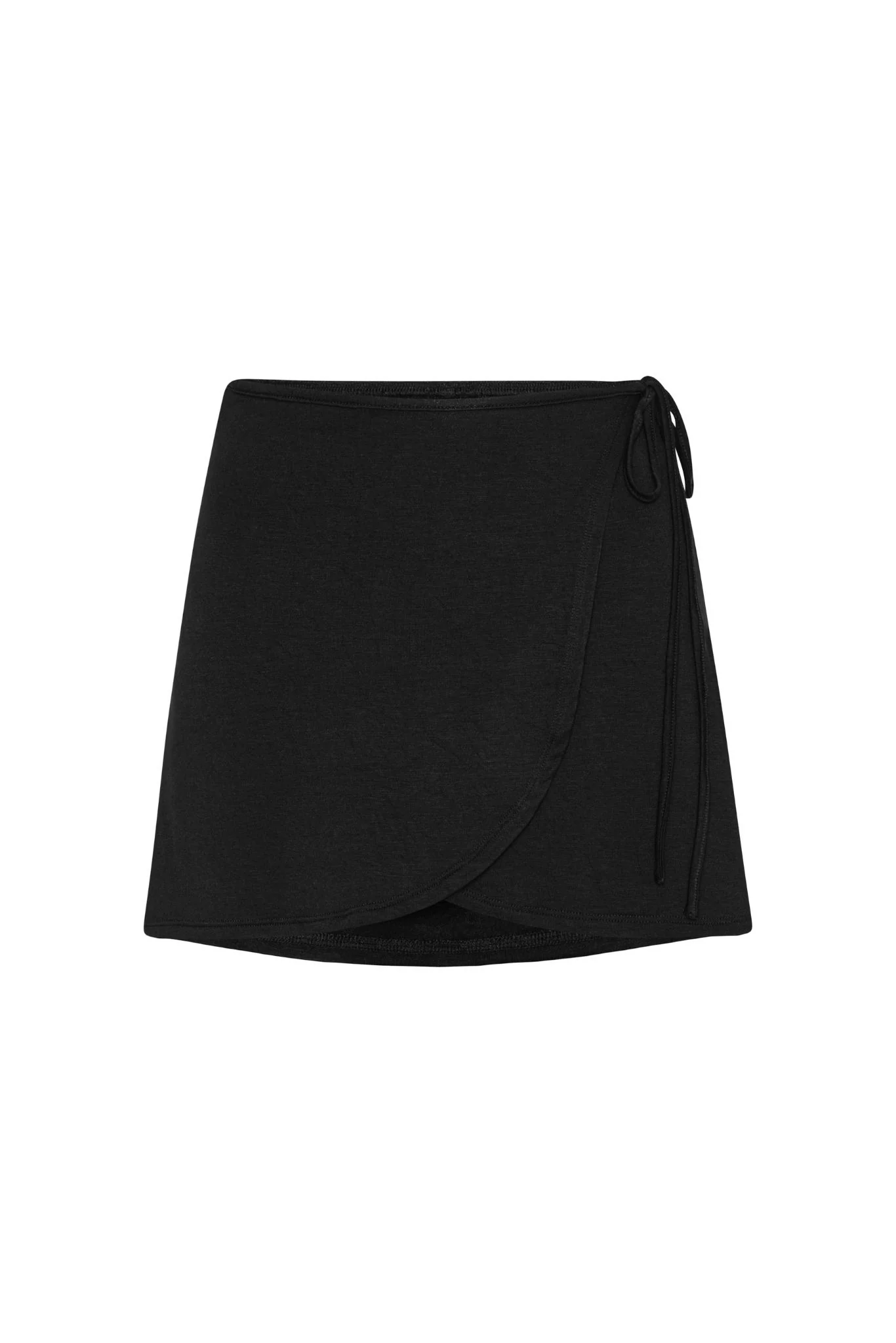 Shore Wrap Skirt - Black - Image 6
