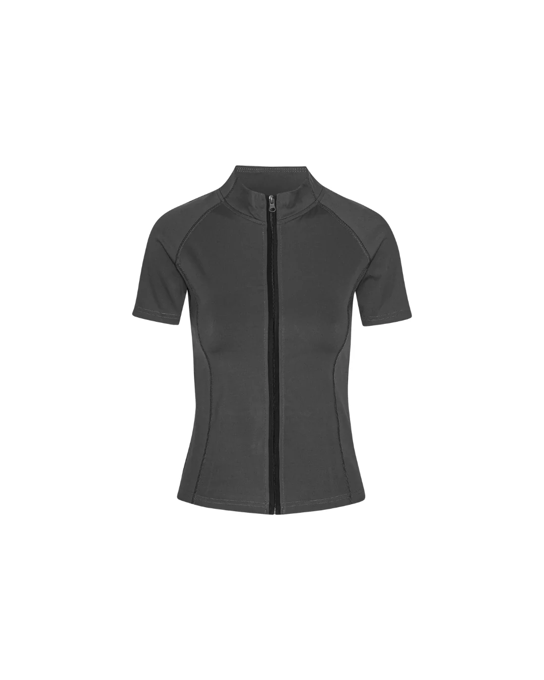 Active Short Sleeve Blouse - Slate Grey - Image 3