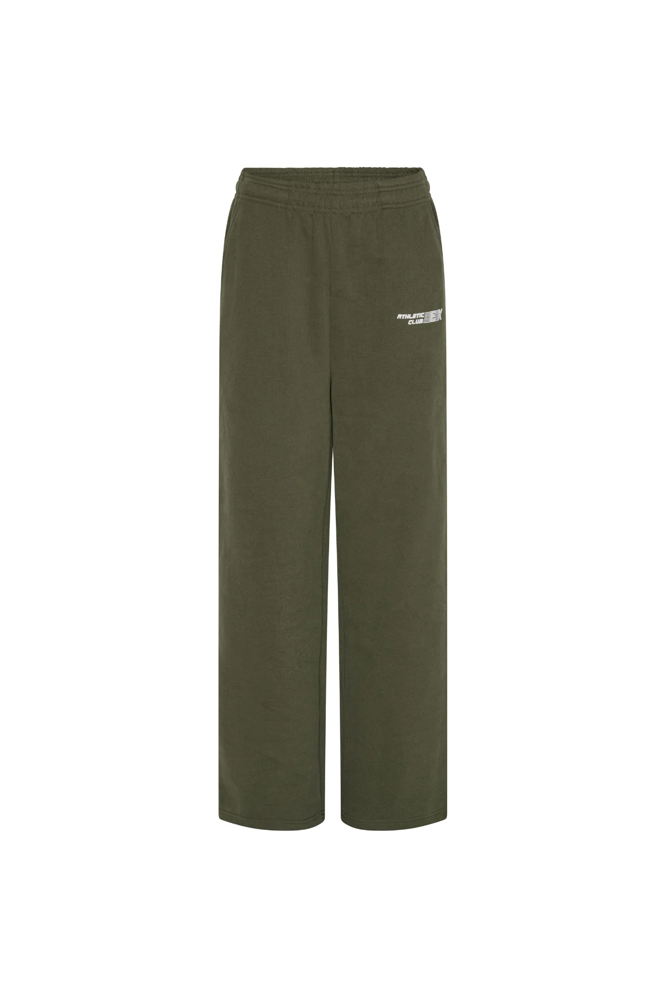 Straight Leg Sweatpants - Forest Green - Image 5