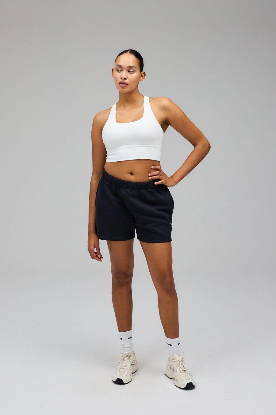 Sweat Shorts - Black - Image 8