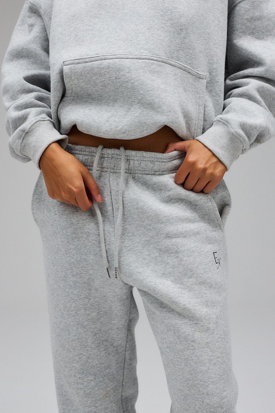 Sweatpants - Grey Melange - Image 3