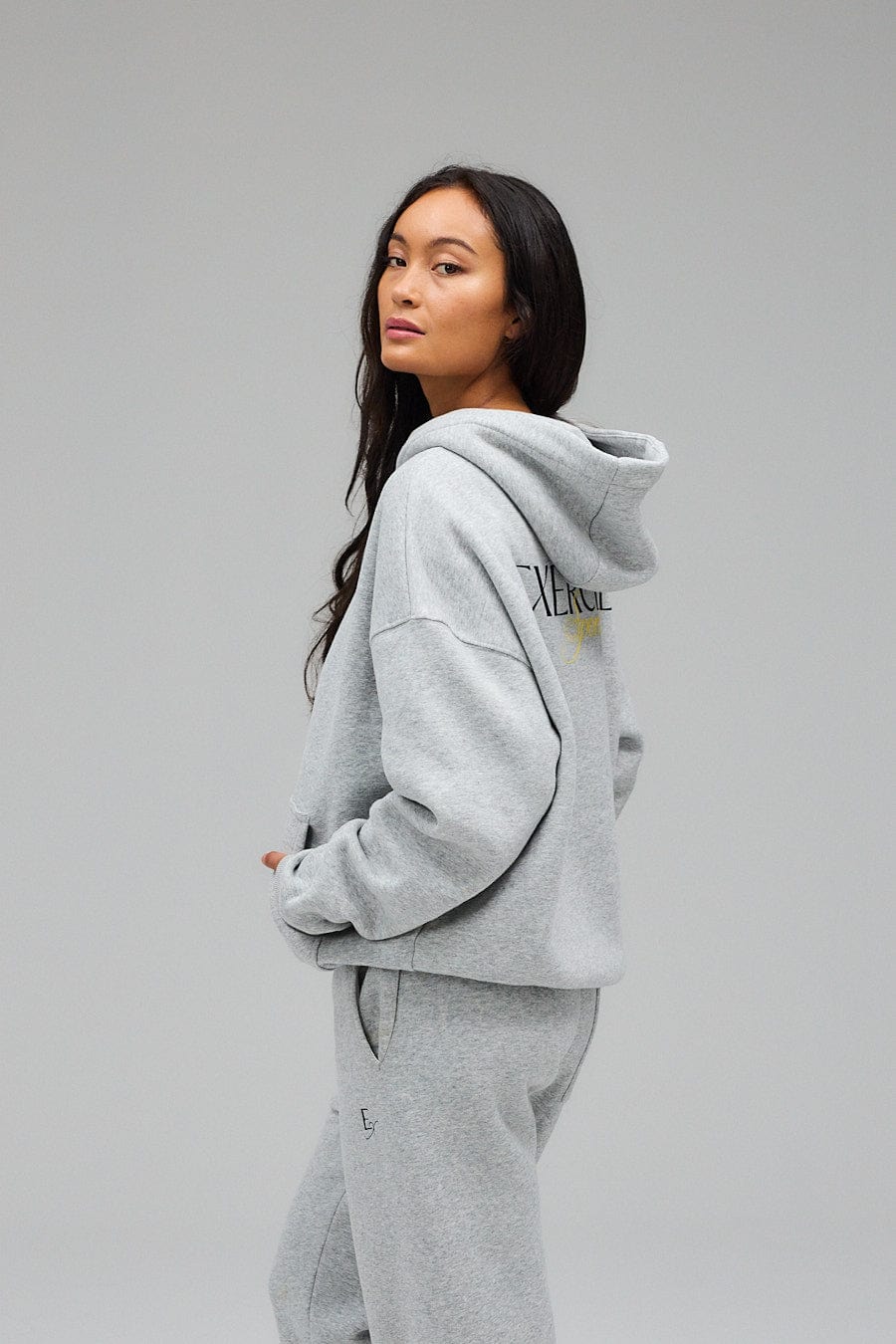 Sweatpants - Grey Melange - Image 6