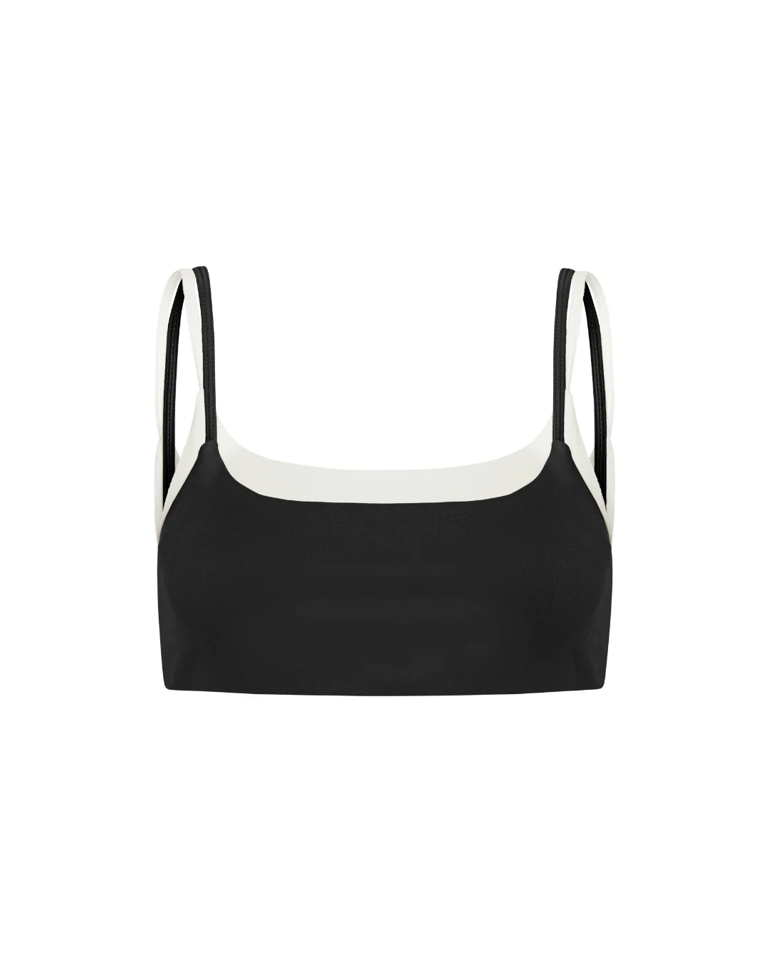 Ultra Double Layer Bra - Black - Image 3
