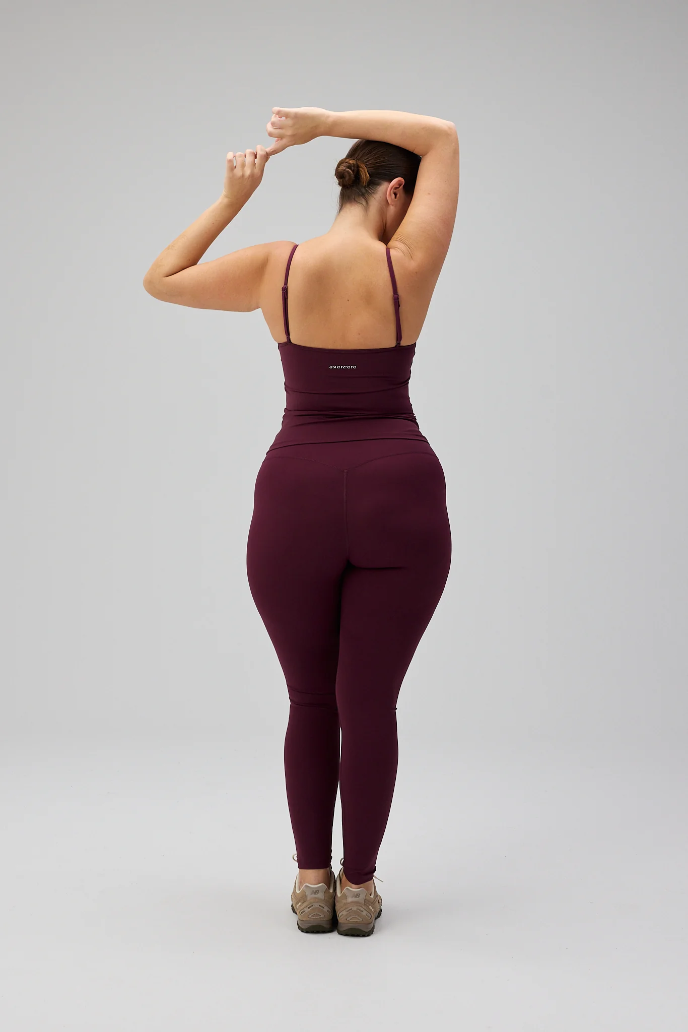 Scrunch Tank Top - Deep Plum - Image 5
