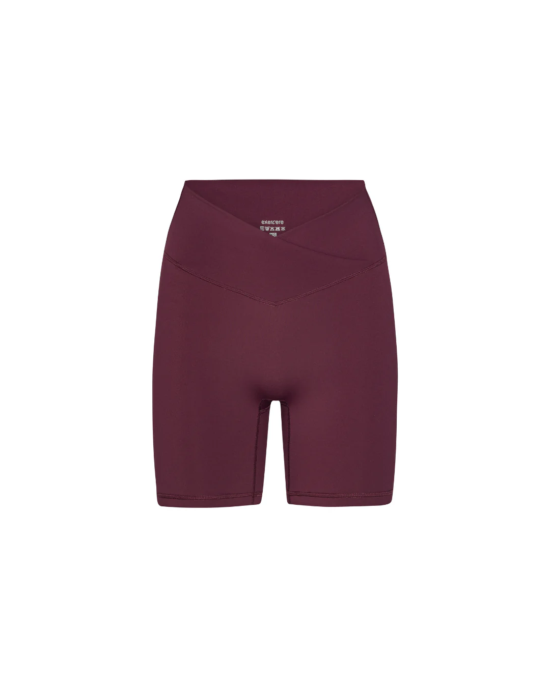 Wrap Shorts - Deep Plum - Image 6