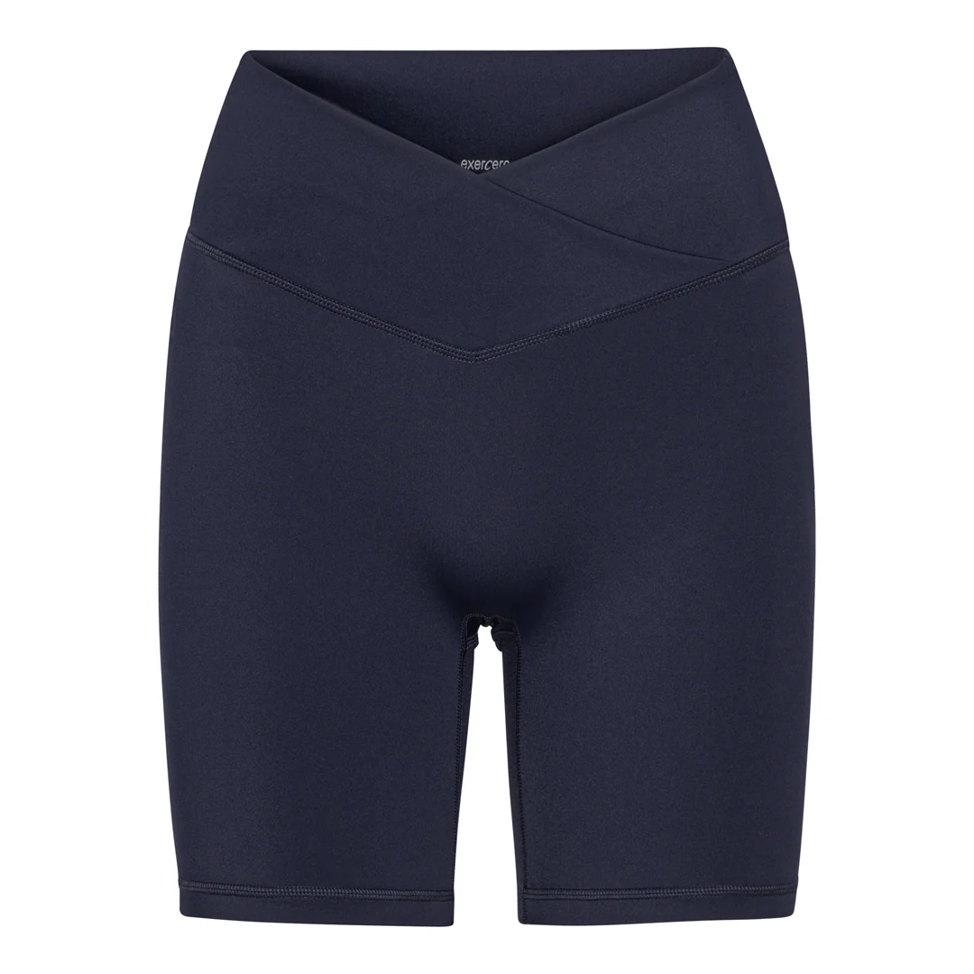 Wrap Shorts - Navy - Image 3