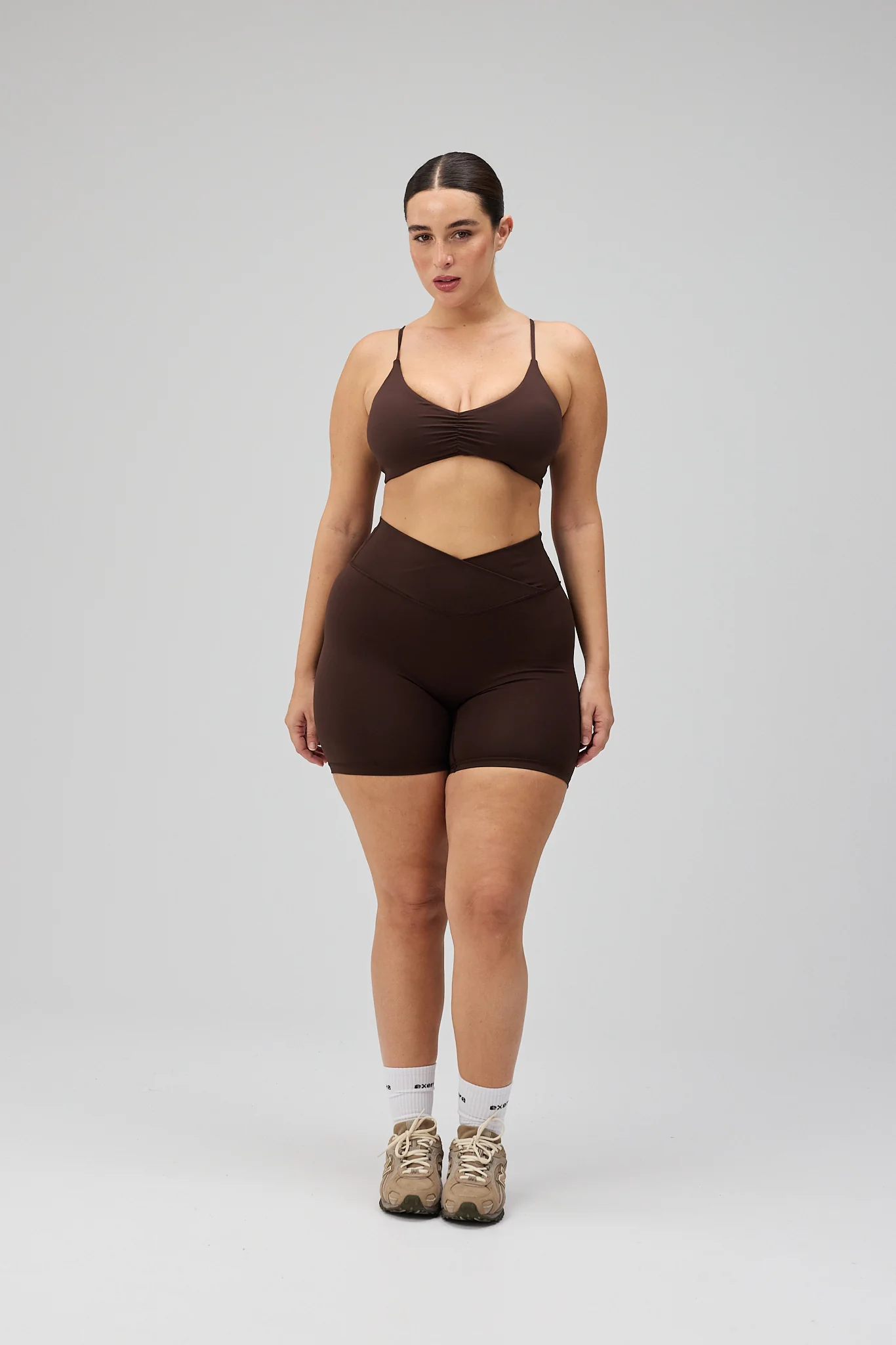 Scrunch Bra - Pecan Brown - Image 7