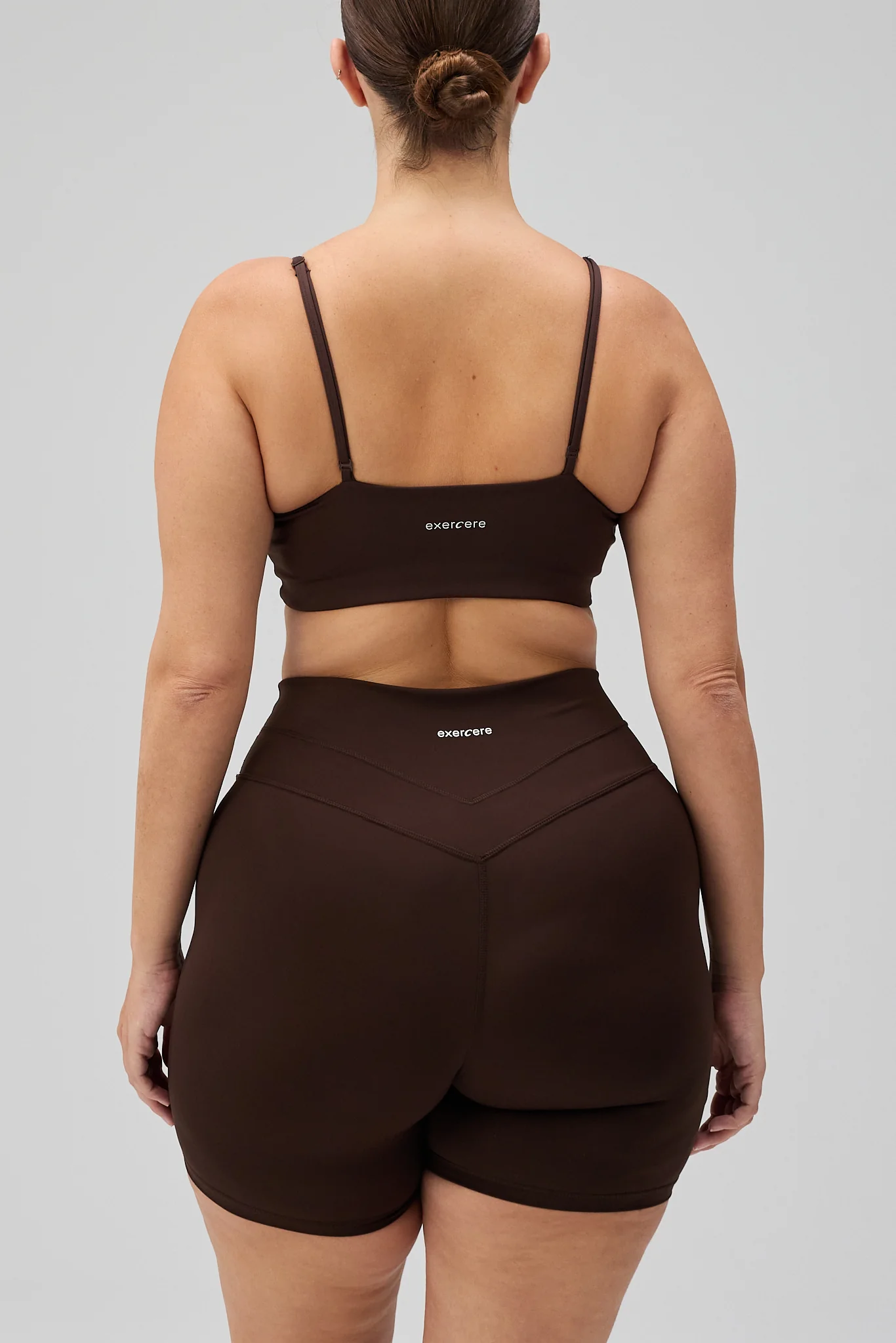 Scrunch Bra - Pecan Brown - Image 2
