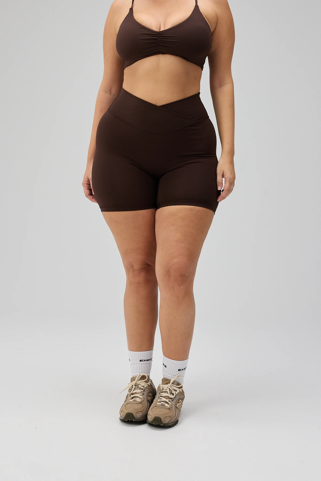 Scrunch Bra - Pecan Brown - Image 3