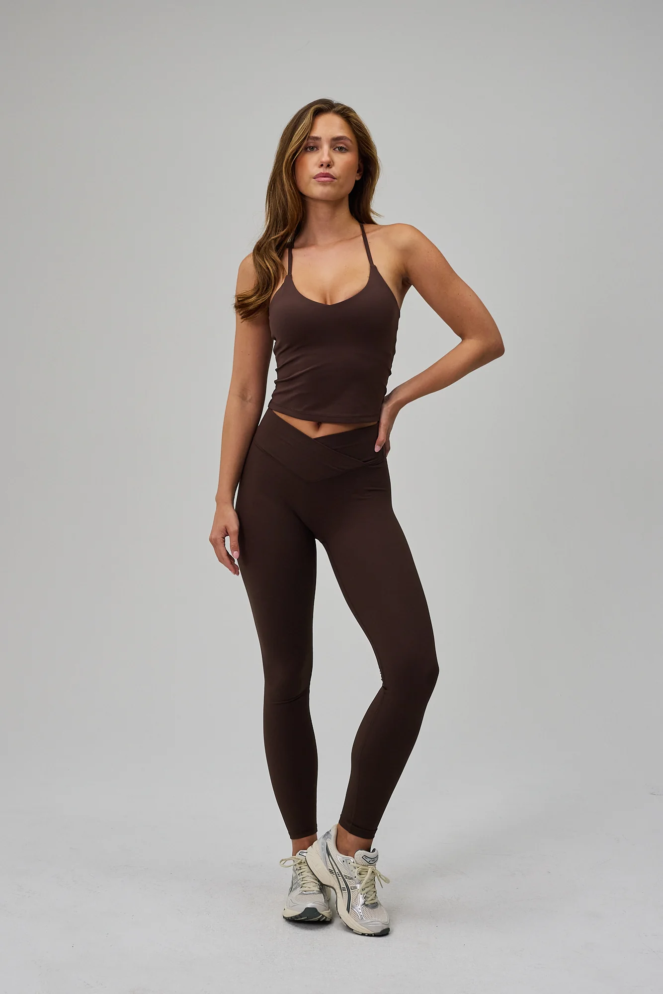 Wrap Tights - Pecan Brown - Image 8